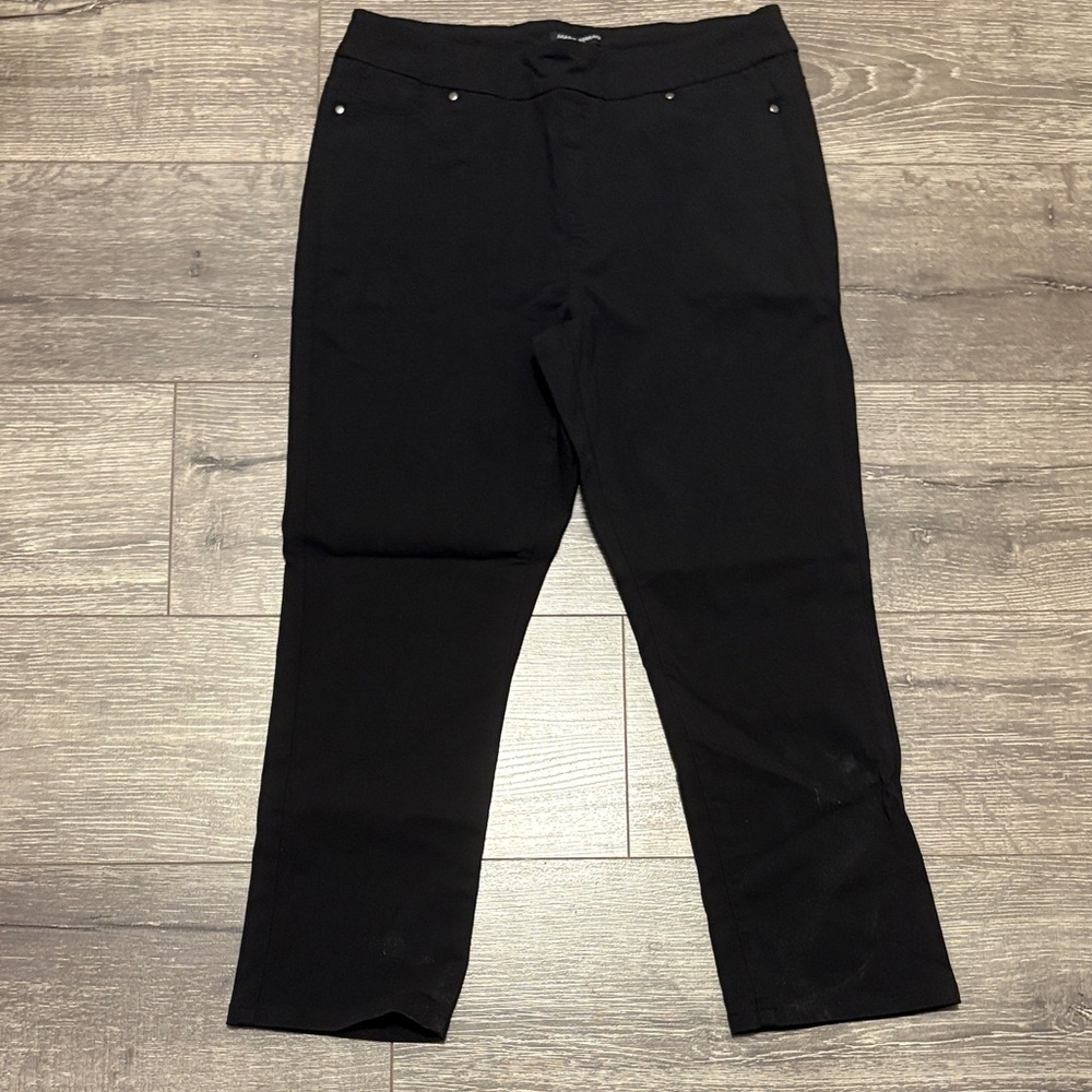 Mario Serrani Classic Black Pants
